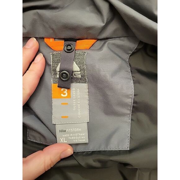 Nike ACG Storm Fit Layer 3 Jacket Outer Layer Blue Gray Mens Sz XL Outdoors - Picture 6 of 14